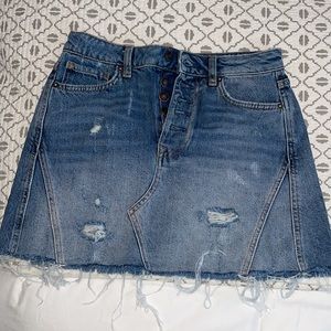 Free People Denim Shirt | 26 | barely worn